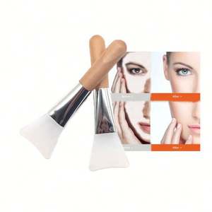 Applicateur d'outils de beauté avec logo personnalisé, masque facial brossé, masque d'argile, brosse applicateur de masque en silicone pour le corps - Product Image 1