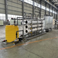 Système de traitement d'eau par osmose inverse (RO) direct usine, 5000 litres par heure, fonctionnement sécurisé pour l'eau de mer, de rivière et de lac