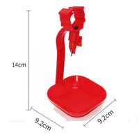 Abreuvoir automatique pour volailles RS-61, tuyau rond, poulet, canard, oie, caille, pigeon, volaille, goutte à goutte