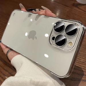Con la protezione della macchina fotografica Borderless angolo del telefono custodia senza telaio paraurti <span class=keywords><strong>Cover</strong></span> per <span class=keywords><strong>IPhone</strong></span> 16 <span class=keywords><strong>Pro</strong></span> <span class=keywords><strong>Max</strong></span> 15 Plus 14 13 <span class=keywords><strong>12</strong></span> 11 <span class=keywords><strong>Pro</strong></span> - Product Image 1