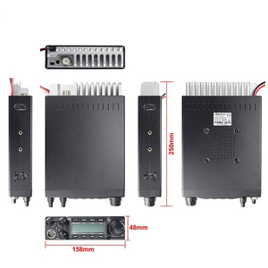 New 80 Wát nhà máy ban đầu tại-6666 công suất cao <span class=keywords><strong>10</strong></span> <span class=keywords><strong>Meter</strong></span> đài phát thanh cho xe tải với SSB(PEP)/FM/AM/PA Chế Độ - Product Image 4
