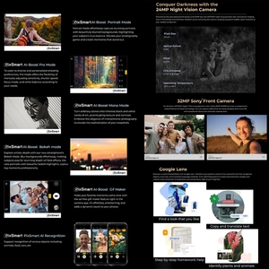 Teléfono inteligente global HOTWAV Hyper <span class=keywords><strong>7</strong></span> <span class=keywords><strong>Pro</strong></span>, 16GB + <span class=keywords><strong>256GB</strong></span>, 10800mAh, 6,6 pulgadas, Android 14, MediaTek Dimensity 7050, G 5, 5G, OTG, NFC - Product Image 3