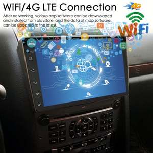 Radio Multimedia para Auto con Pantalla Táctil de 8G y 128GB para Peugeot 407 2004-2011, Android 12, Navegación GPS, Autoradio, Carplay - Product Image 6