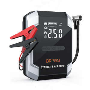 Arrancador de Emergencia Portátil 4 <span class=keywords><strong>en</strong></span> 1 Pro Multifunción de 12V con Bomba de Aire, el Mejor Arrancador de Litio - Product Image 1