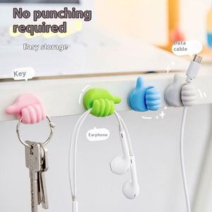Wholesale Creative Thumbs-up Multifunctional Sticky <strong>Wall</strong> <strong>Hook</strong> <strong>Key</strong> <strong>Hook</strong> Holder <strong>Wall</strong> Hangers Self Adhesive Thumb <strong>Hook</strong> - Product Image 2