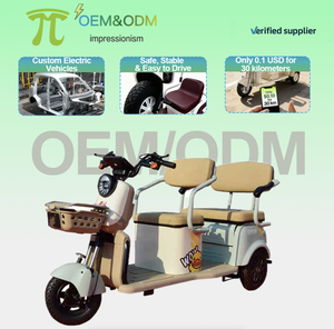 รถสามล้อไฟฟ้า IMP 2026 OEM แบบปิด บรรทุกสินค้าได้ 3 <span class=keywords><strong>ล้อ</strong></span>  รับน้ำหนักได้ 400 กก. - Product Image 1