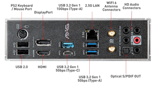 MAG เมนบอร์ดสำหรับเล่นเกม B460M ปูน DDR4หน่วยความจำขนาด128 GB RAM B650ชิปเซ็ต SATA ฮาร์ดไดรฟ์อินเตอร์เฟส4หน่วยความจำ - Product Image 5