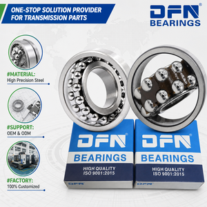 แบรนด์ DFN รุ่น 2200E 2201 <span class=keywords><strong>2202</strong></span> 2203 2204 2205 2206 2207 2208 2209 2212 ETN9 2RS TN ตลับลูกปืนเม็ดกลมแบบปรับแนวได้เองพร้อมกรงไนลอน - Product Image 1