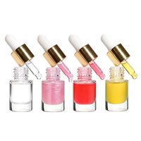 Multifunctionele verhelderende lipverzorgingsproducten groothandel fruitkleurveranderende glitter getinte op maat gemaakte logo lipgloss