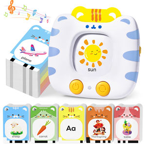 Cartes flash parlantes Joycat en anglais, 286 mots, jouets éducatifs sensoriels <span class=keywords><strong>Montessori</strong></span> pour les tout-petits, support <span class=keywords><strong>bilingue</strong></span> - Product Image 1