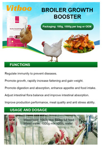 Aditivo de crescimento para aves alimentadoras de aves, aditivo para ganho de peso, alimentação rápida, mineral - Product Image 4