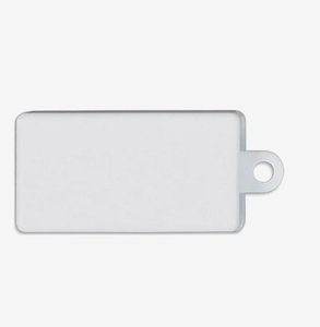 Porte-clés publicitaire personnalisé en métal, avec logo gravé, sonore, anti-stress, nouveauté, pour entreprises - Product Image 1