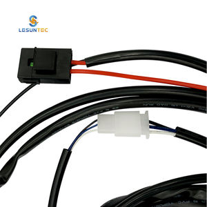 Lesun Factory Professional Von 1 bis 2 Wege Auto Auto Beleuchtung Kabelbaum Scheinwerfer Kabelbaum - Product Image 3