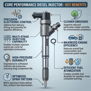 Inyector de Combustible Diésel 0445110183 con Código IMA para <span class=keywords><strong>Fiat</strong></span> 500, Panda, Punto, Opel, Vauxhall, Corsa, Combo <span class=keywords><strong>1.3</strong></span> JTD <span class=keywords><strong>MultiJet</strong></span> 0445110 183 - Product Image 4
