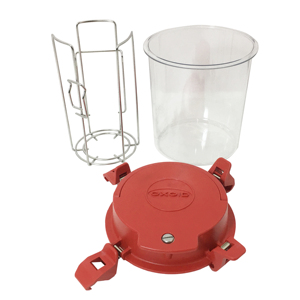 Laboratorio de Grado Superior Tipo hermético 2.5L Litro Oxoid Cámara Tanque sellado Laboratorio Microbiología Tarro de cultivo anaeróbico con estante para tabletas - Product Image 1