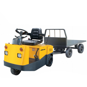 Factory Direct Supply 3 Ton Capacity <strong>Storage</strong> Battery <strong>Mover</strong> Tow Tractor with Seat Electric Towing Tractor - Product Image 3