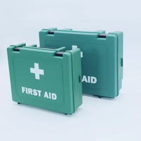 Boîte de premiers soins en plastique PP pour le lieu de travail, le bureau, boîte à médicaments, trousse de survie médicale