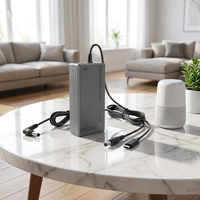 Adaptateur d'alimentation simple AC/DC 60W 12V 4.5A 5A ETL KC pour chargeur à découpage de sécurité pour systèmes d'automatisation industrielle et LED