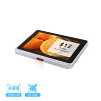 Scanner d'écran tactile LCD de vente directe d'usine POS Machine vérificateur de prix et scanner de codes à barres