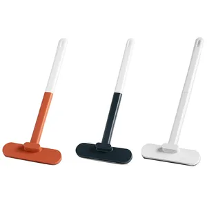 Cepillo multifuncional para ventanas con mango largo, cepillo de limpieza de doble uso en húmedo y seco, cepillo para vidrios, sofá, pared, pelo de mascotas, limpieza de alfombras - Product Image 1