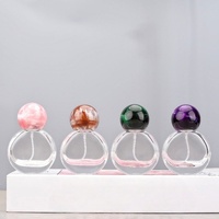 Flacon de parfum avec pulvérisateur à pompe 25 ml, verre de haute qualité, portable, voyage, distributeur d'échantillons exquis, diffuseur de roseaux, sérigraphie