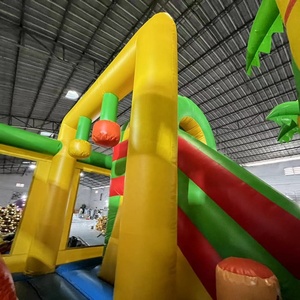 Château Gonflable Commercial Géant d'Extérieur en Promotion avec Bâche en PVC <span class=keywords><strong>de</strong></span> 0,55 mm – Qualité Supérieure - Product Image 4