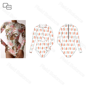 Tùy chỉnh thiết kế áo tắm sang trọng người phụ nữ cộng với kích thước thong chuỗi Bikini Đồ bơi beachwear - Product Image 6