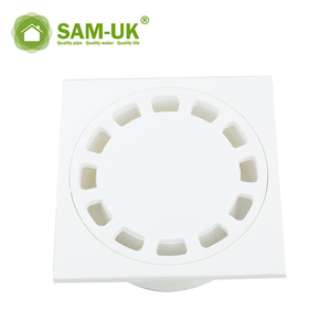 Nắp Thoát Nước Sàn Kích Thước Tùy Chỉnh Chất Lượng Cao Thân Thiện Với Môi Trường Bán Sỉ Nhà Máy Cống Sàn Nhựa Màu Trắng Phòng Tắm - Product Image 3