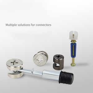 3 in 1 Furniture Dynamics Fitting Joint Connector Factory Customized Blue Mini Fix Connector Bolts Hardware Excentric <b>Lock</b> - Product Image 5