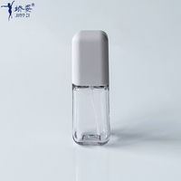 Nouveauté 2024 - Flacon pompe PETG violet clair de 40 ml avec pompe pulvérisatrice