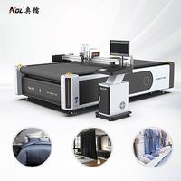 Cortadora CNC AOL de Alta Precisión para Preimpregnados, Fibra de Carbono, Cuero, Textil, Uso Industrial