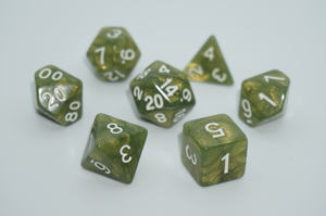 Набор акриловых многогранных кубиков DND для Dungeons and Dragons D & D <span class=keywords><strong>RPG</strong></span> Pathfinder ролевая игра синий зеленый фиолетовый красный черный - Product Image 3