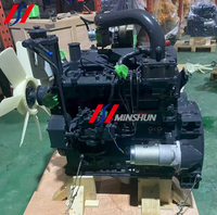 Pièces de machines de construction, ensemble moteur diesel B3.3 4BT3.9, moteur complet pour excavatrice, chargeuse et machines lourdes Cummins