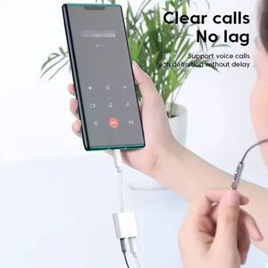 High Quality <b>Type</b> <b>C</b> <b>Adapter</b> 2 in 1 Usb-<b>c</b> to 3.5mm Jack Headphones Aux Audio Splitter Charger Usb <b>C</b> Earphone <b>Adapter</b> - Product Image 4