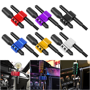 High Quality M12 1.25 Automotive Aluminium H-Shifter Lever Extension Adjustable Prolongation Shifter <b>Gear</b> <b>Knob</b> Extender - Product Image 1