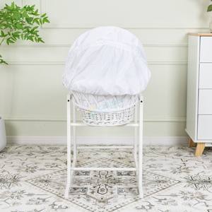 Vente en gros de matelas en corde avec support à bascule pour bébé Moïse au crochet panier pour nouveau-né Moïse - Product Image 6