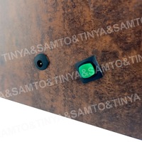 Rehausseurs de whisky en acrylique illuminés à couleur personnalisée Présentoir à 2 niveaux pour bouteilles de bière et de vin Présentoir pour discothèque et liqueur de whisky
