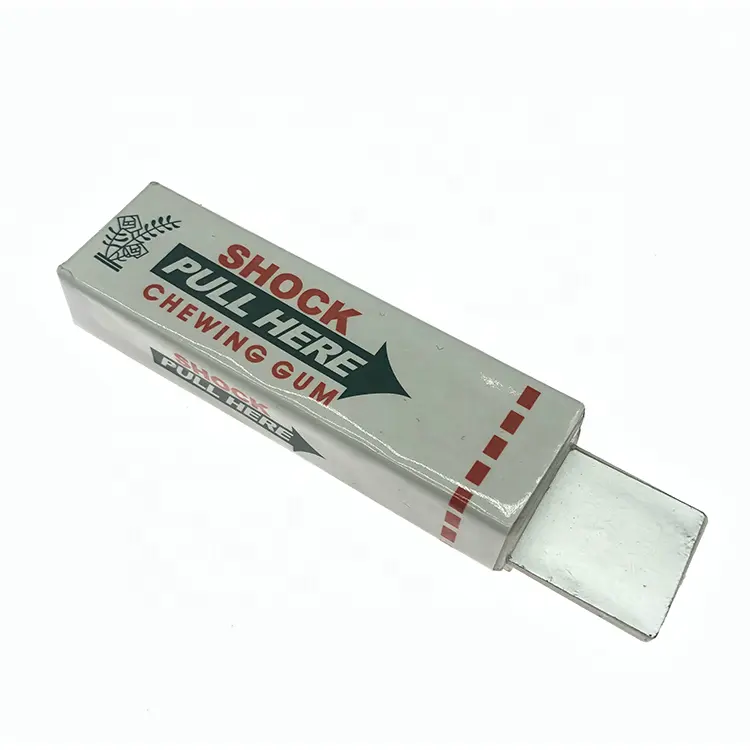 Новинка, подарки, гаджет, розыгрыши, игрушки, низкое напряжение, безопасность, электрошокирующая резинка, жевательная резинка