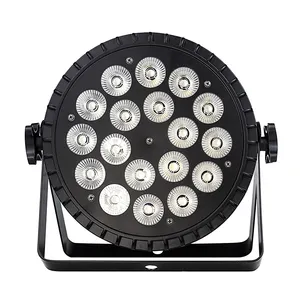 Lampu Par profesional 7/12/18*12W LED 4 in 1 luar ruangan tahan air LED lampu Par pencahayaan panggung