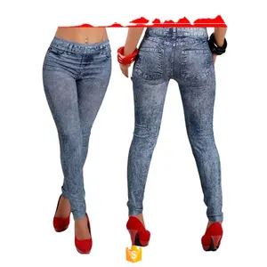 Leggings femininos jeans, KT-00225