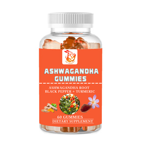 Gomitas de Ashwagandha de Absorción Rápida, Gomitas Veganas con Extracto de Raíz de Ashwagandha, Gomitas para Aliviar el Estrés, Gomitas para Reforzar la Inmunidad - Product Image 1