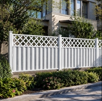 Panneaux de clôture en aluminium robuste à persiennes, design moderne, anti-pourriture, écologiques, hauteur 1,8 m, sécurité anti-escalade 3D