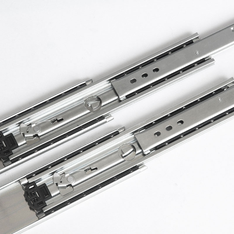 SNEIDA 0076 Ball Bearing Heavy Duty 225kg Telescopic Drawer Slide with lock for Tool Box