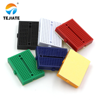 Circuit imprimé jaune SYB-170 Mini petit électronique sans soudure alimenté pour les Kits de démonstration de prototypage électrique de planche à pain