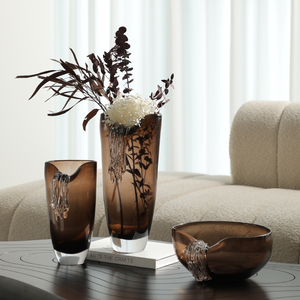 Роскошная стеклянная ваза в скандинавском стиле - Product Image 3