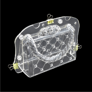 Lixsun plástico DIY 3D chocolate molde <span class=keywords><strong>mujer</strong></span> bolso <span class=keywords><strong>fondant</strong></span> <span class=keywords><strong>pastel</strong></span> policarbonato chocolate bolso <span class=keywords><strong>fondant</strong></span> molde - Product Image 2