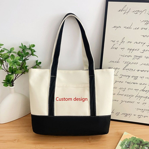 Bolsa Tote de Lona Personalizada, Novo Estilo, Adequada para Uso Manual e Transversal, Grande Capacidade - Product Image 3