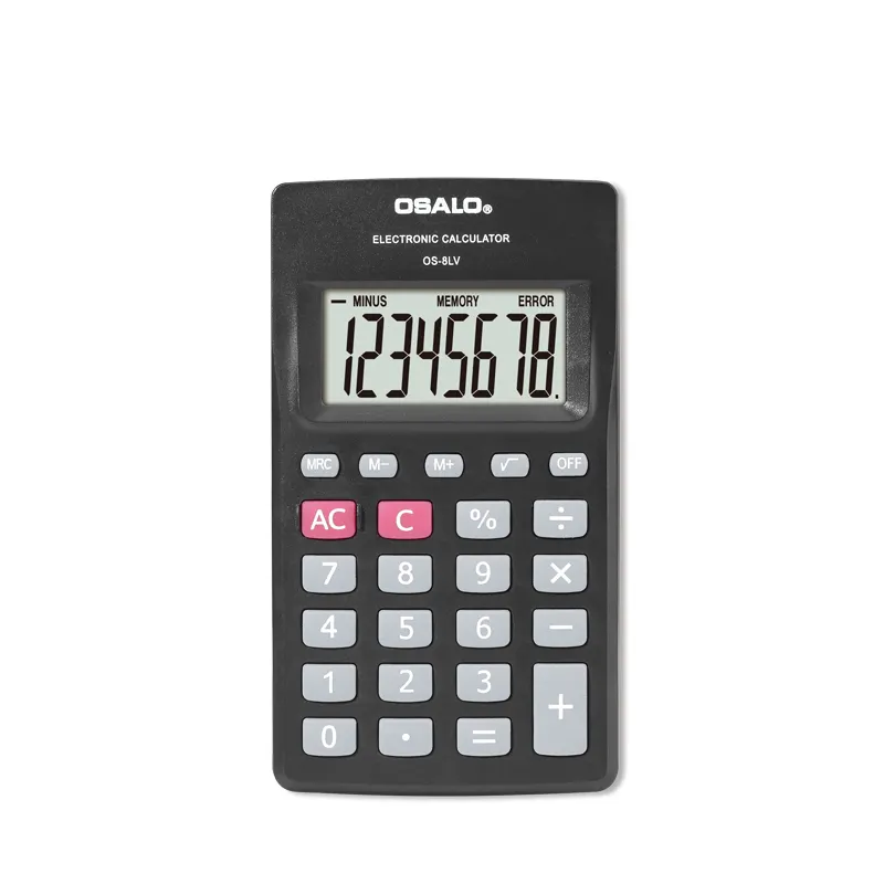 Hot bán calculadora văn phòng sinh viên kinh doanh máy tính mini túi nhỏ calcolatrice calcolatrice văn phòng phẩm Nguồn cung cấp