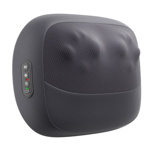 Masseur lombaire avec chaleur et massage par pétrissage pour la taille et le dos, rechargeable par USB, housse en coton - Product Image 2