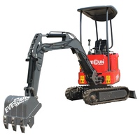 Mini-Excavatrice EVERUN ERE10pro CE/EPA 1t pour Jardinage et Micro-Agriculture – Prix Compétitifs pour l'Achat et la Vente d'Équipements de Petite Taille